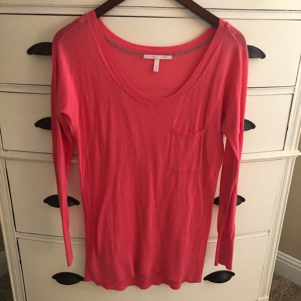 Hot Pink VS Lightweight Sweater